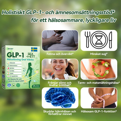 Officiell butik | 𝐇𝐇𝐕𝐁® 𝐆𝐋𝐏-𝟏 𝐒𝐈𝐗-𝐈-𝐄𝐓𝐓 Hälsolösning Oral Vätska 🍎🍎 (En dos varje dag – synliga resultat på bara 7 dagar) ⚡ För fetma, hjärt-kärlhälsa, diabetes, sömnapné, ledproblem och mer