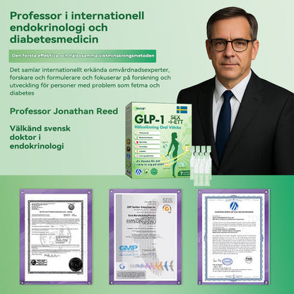 Officiell butik | 𝐇𝐇𝐕𝐁® 𝐆𝐋𝐏-𝟏 𝐒𝐈𝐗-𝐈-𝐄𝐓𝐓 Hälsolösning Oral Vätska 🍎🍎 (En dos varje dag – synliga resultat på bara 7 dagar) ⚡ För fetma, hjärt-kärlhälsa, diabetes, sömnapné, ledproblem och mer